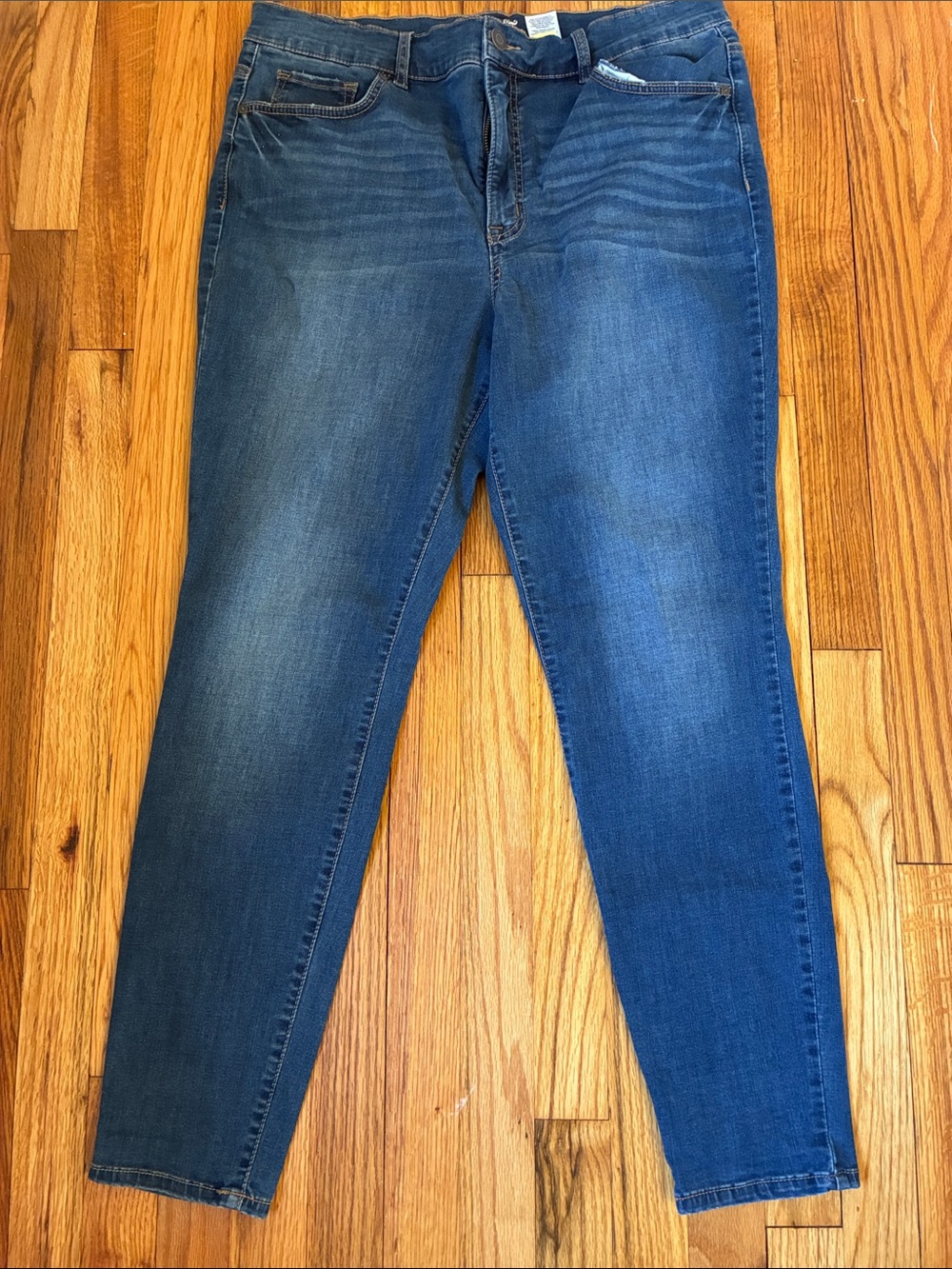 TERRA & SKY Woman’s Skinny Jeans Size 16W
